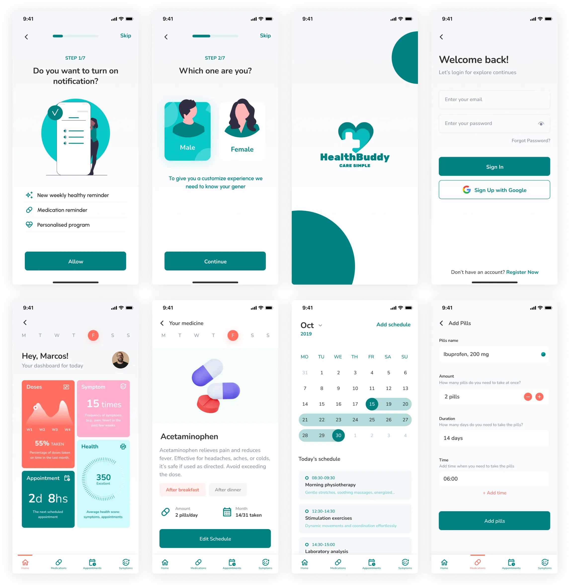 High-Fidelity Mockups